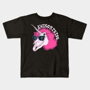 Awesome Unicorn Kids T-Shirt